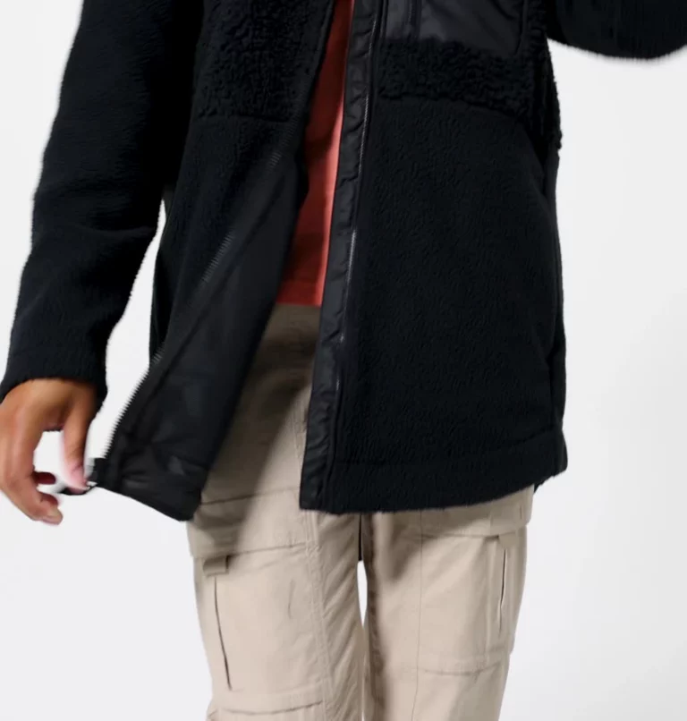 Women's Columbia Lodge™ Sherpa Full Zip Fleece Black