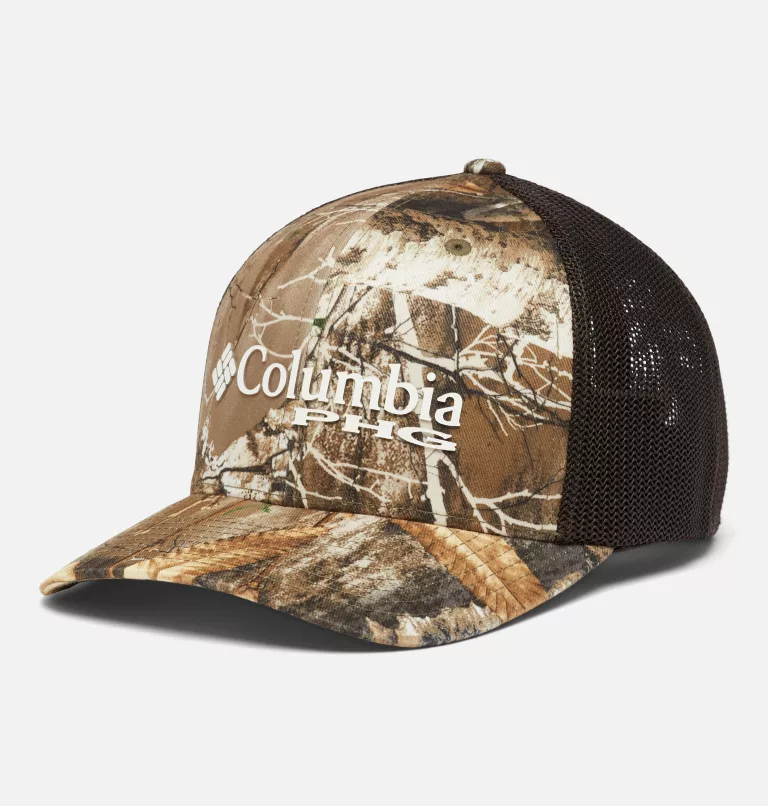 PHG Camo™ Mesh Ball Cap - High Crown Realtree Edge,Logo