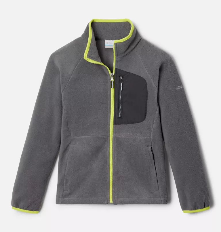 Kids' Fast Trek™ III Full Zip Fleece City Grey,Shark