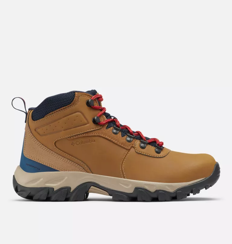 Men's Newton Ridge™ Plus II Waterproof Hiking Boot - Wide Light Clay,Nightwave
