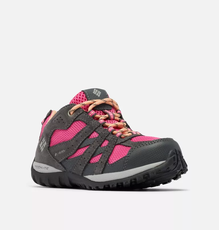 Big Kids’ Redmond™ Waterproof Shoe Dark Grey,Pink Ice