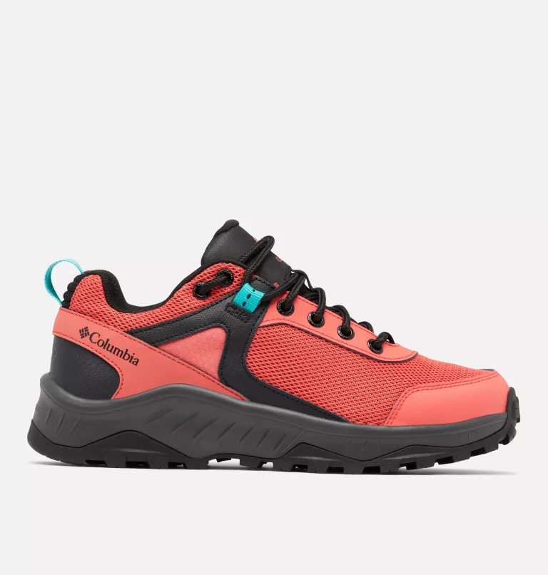 Women's Trailstorm™ Ascend Waterproof Shoe - Wide Red Coral,Bright Aqua