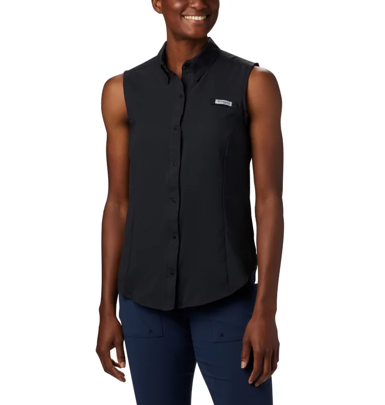 Women’s PFG Tamiami™ Sleeveless Shirt Black