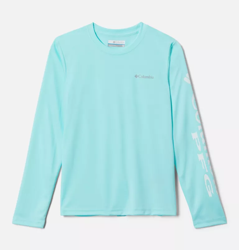 Kids’ PFG Terminal Tackle™ Long Sleeve Tee Gulf Stream