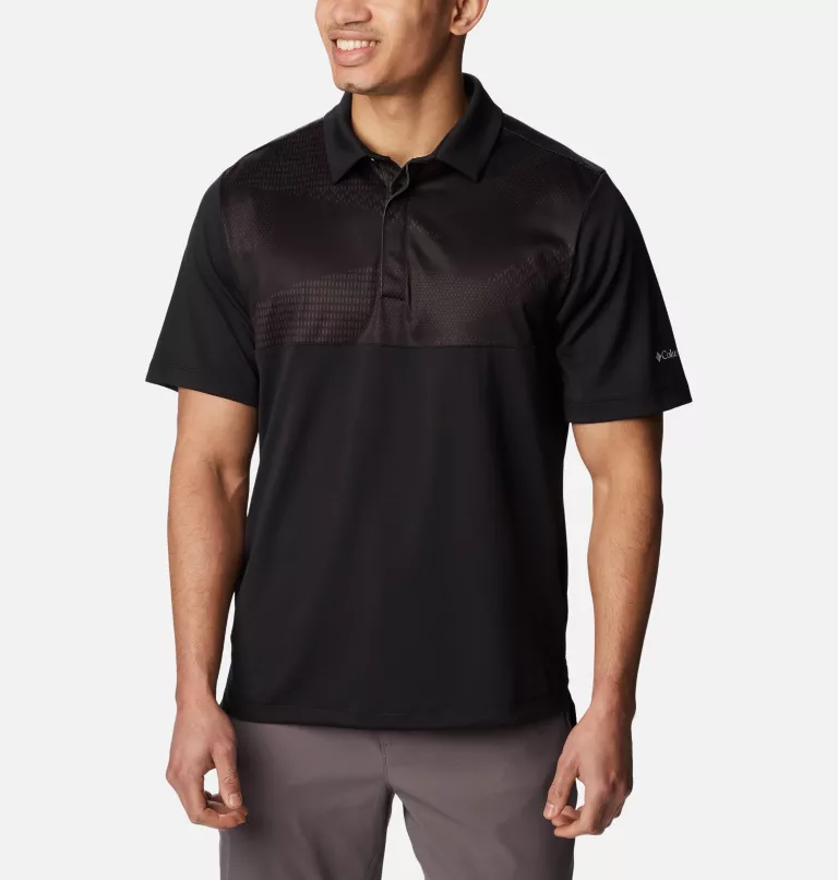 Men's Walk It In Golf Polo Black