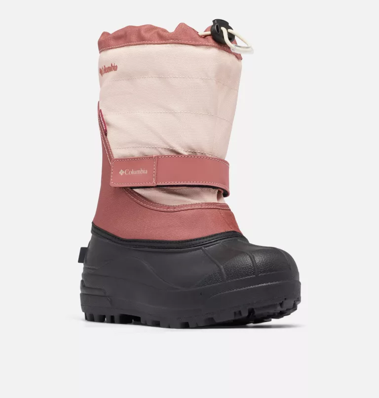 Big Kids’ Powderbug™ Plus II Snow Boot Dusty Pink,Beetroot