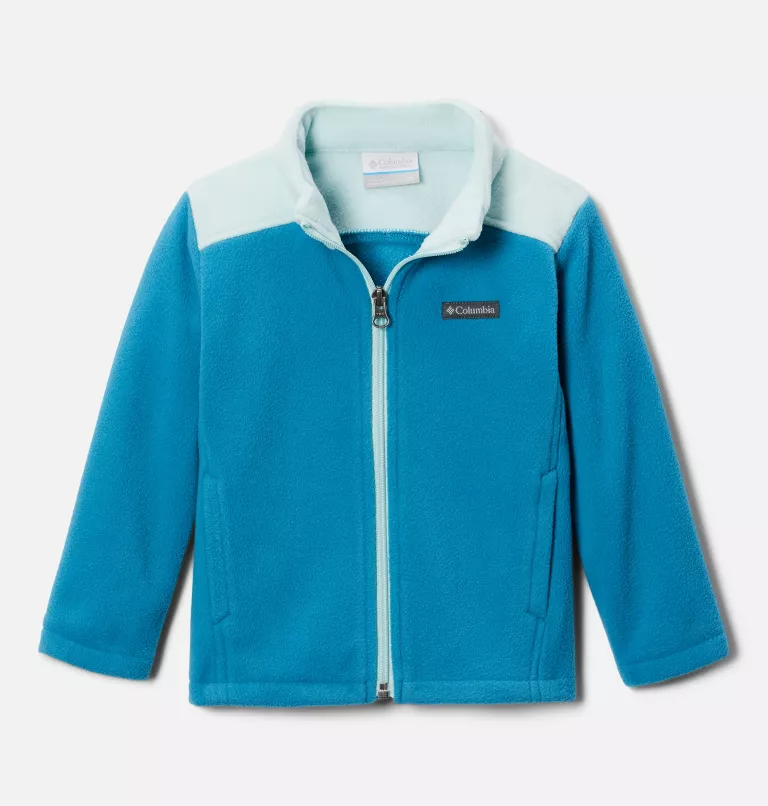 Boys' Toddler Castle Dale™ Full Zip Fleece Jacket Deep Marine,Icy Morn