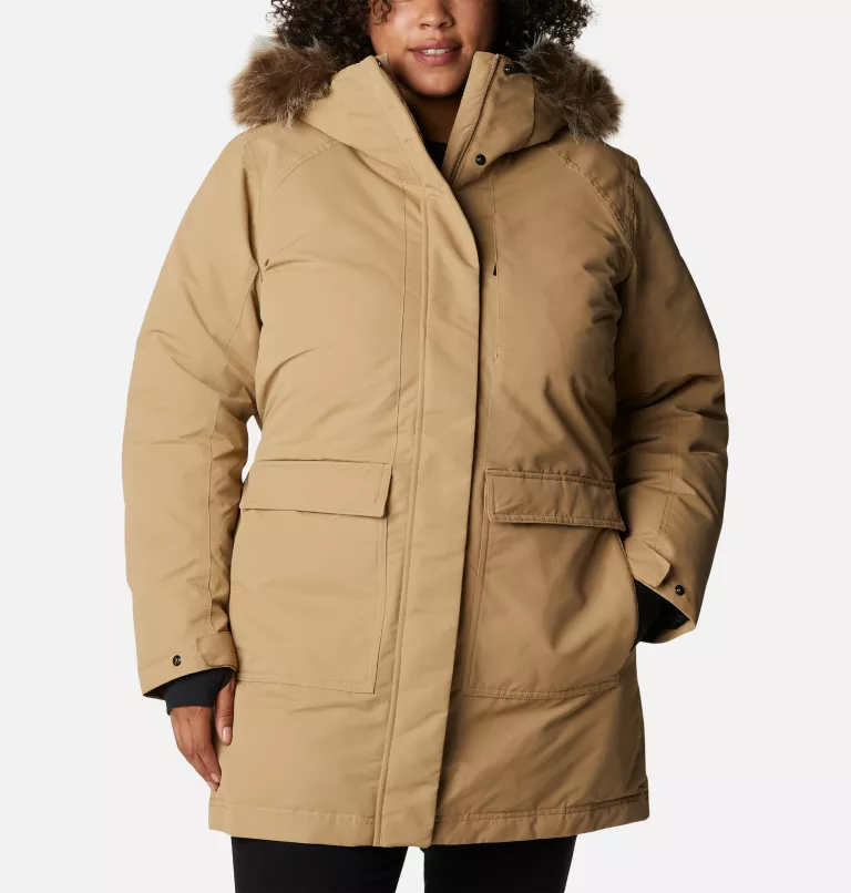 Women's Little Si™ Insulated Parka - Plus Size Beach,Black