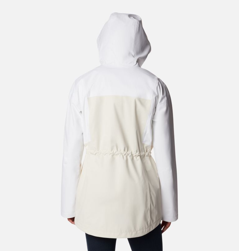 Women's Hikebound™ Long Rain Jacket Chalk,White