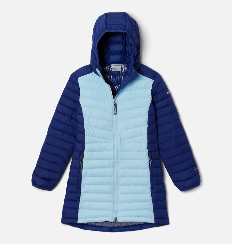 Girls' Slope Edge™ Mid Jacket Spring Blue,Dark Sapphire
