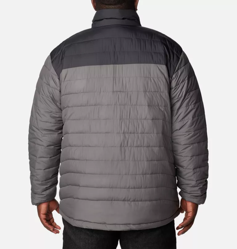 Men's Powder Lite™ Insulated Jacket – Big City Grey,Shark