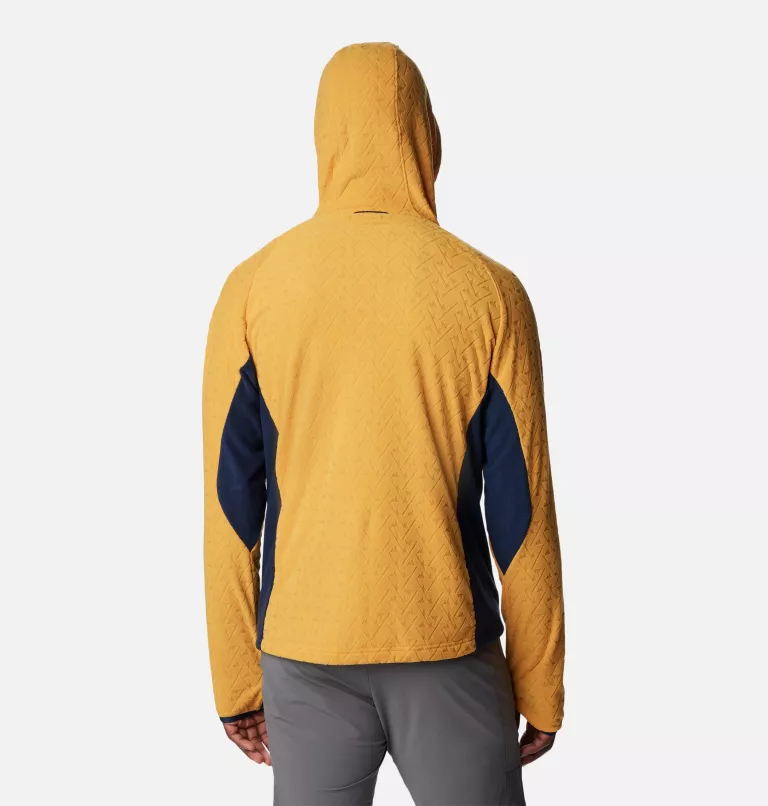 Men's Titan Pass™ 3.0 Hooded Fleece Raw Honey,Collegiate Navy