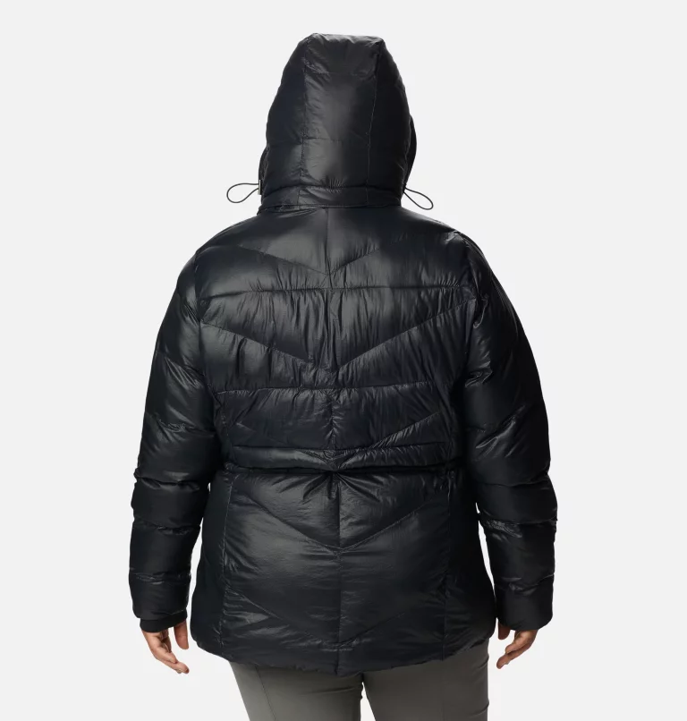 Women's Peak to Park™ II Insulated Hooded Jacket - Plus Size Black Gunmetal