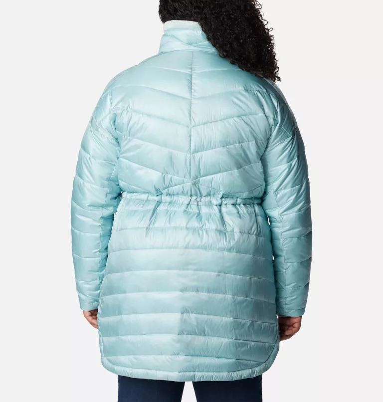Women's Joy Peak™ Mid Jacket - Plus Size Aqua Haze