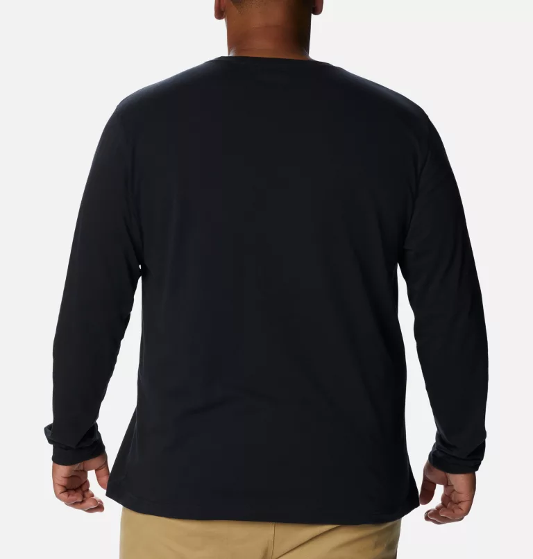 Men's Thistletown Hills™ Long Sleeve Crew Shirt - Big Black