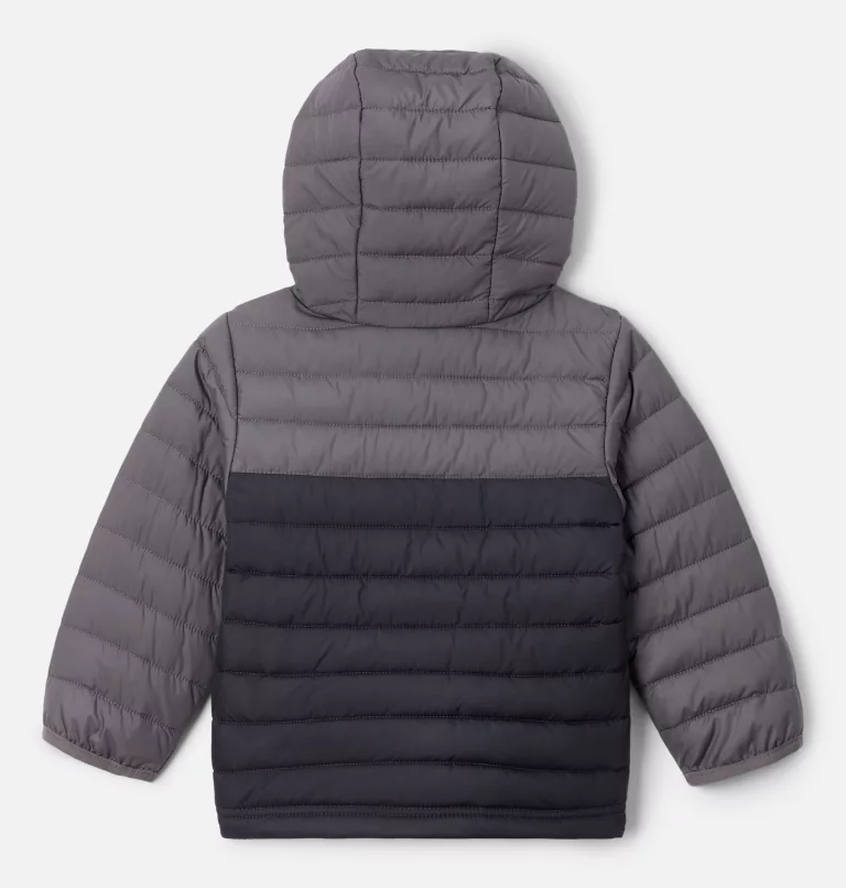 Boys' Toddler Powder Lite™ Hooded Jacket Shark,City Grey