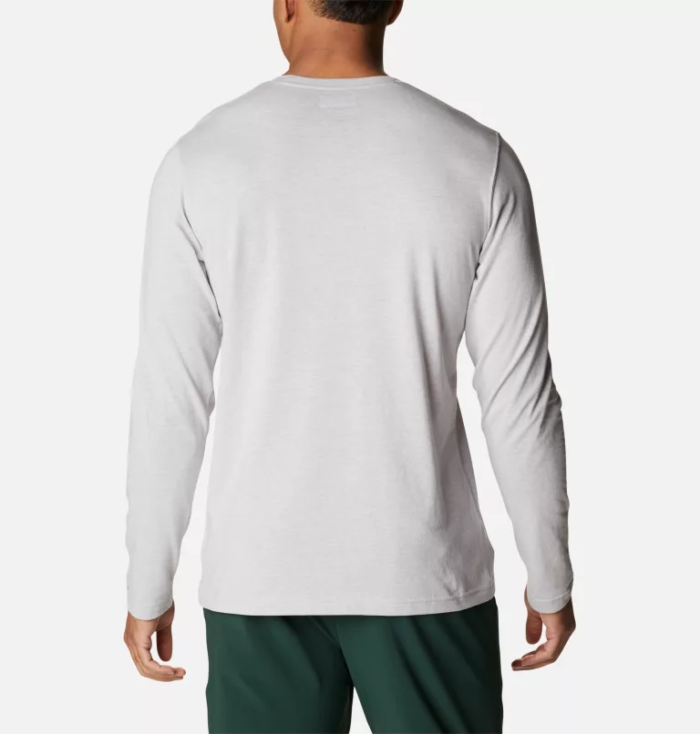 Men's Thistletown Hills™ Long Sleeve Crew Shirt Columbia Grey Heather