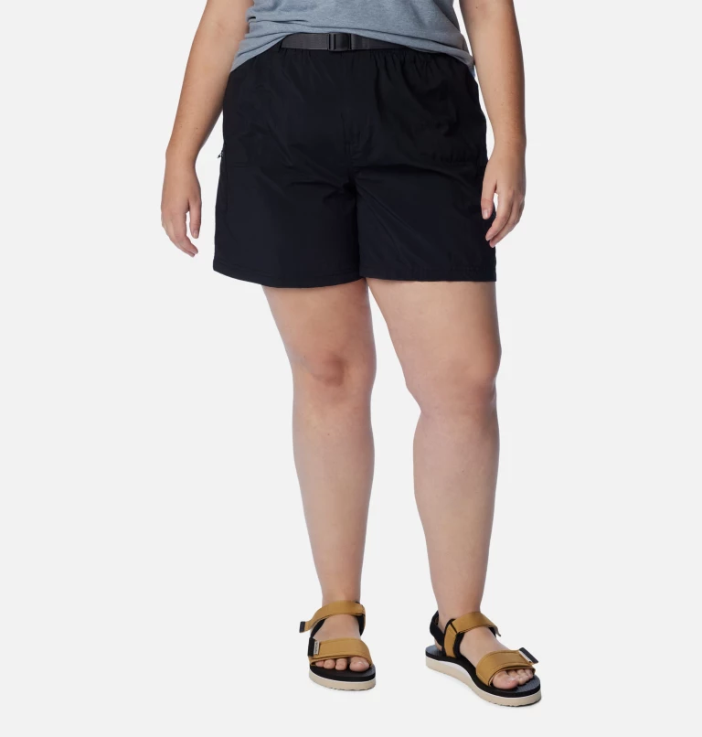 Women's Sandy River™ Cargo Shorts - Plus Size Black