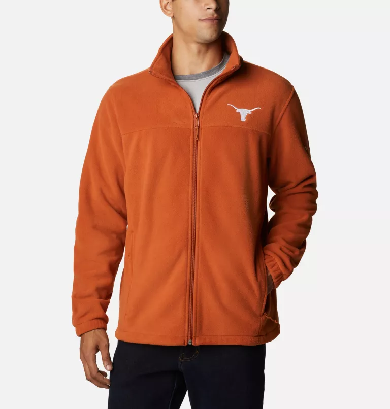Men's Collegiate Flanker™ III Fleece Jacket - Tall - Texas TEX - Cedar