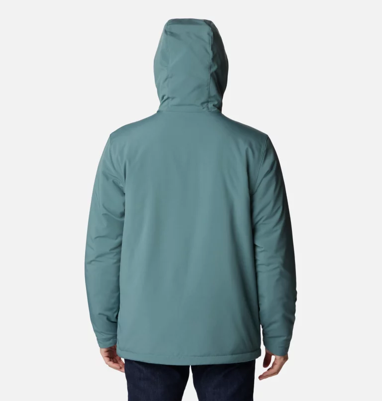 Men's Gate Racer Softshell Hooded Jacket - Tall Metal