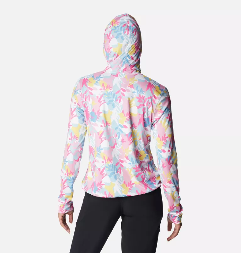 Women's Summerdry™ Long Sleeve Printed Hoodie White,Floriated