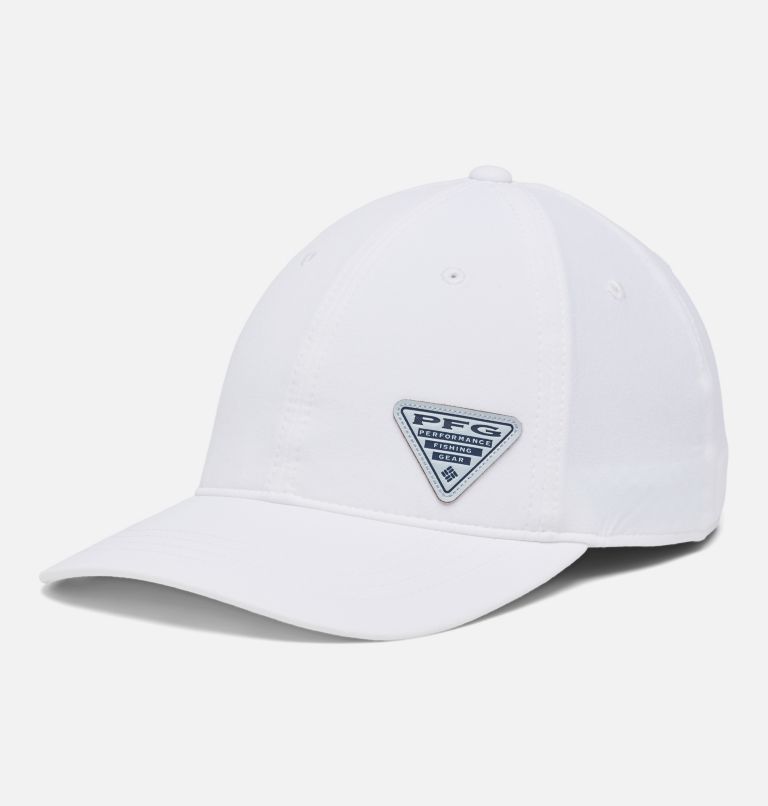 PFG™ Women's Ponytail Ball Cap White