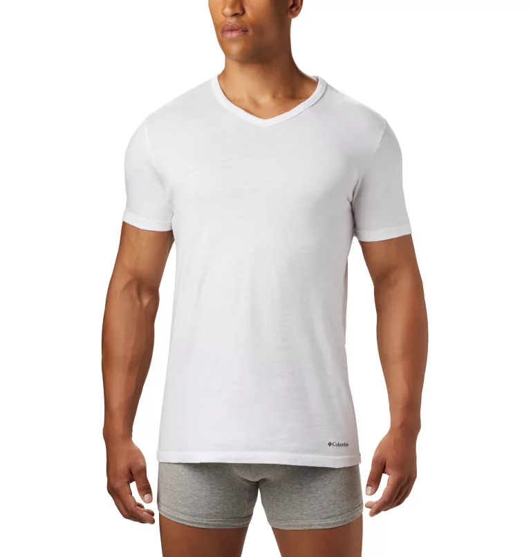 Men's 3 Pack V-Neck Tee Classic Fit White