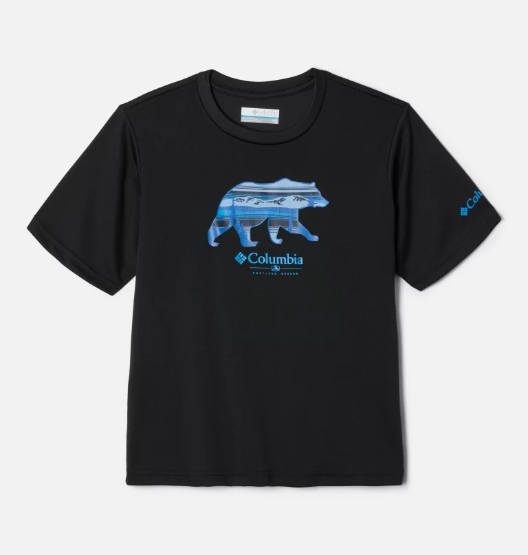 Boys' Grizzly Ridge™ Short Sleeve Graphic T-Shirt Black,Scenic Stroll Graphic