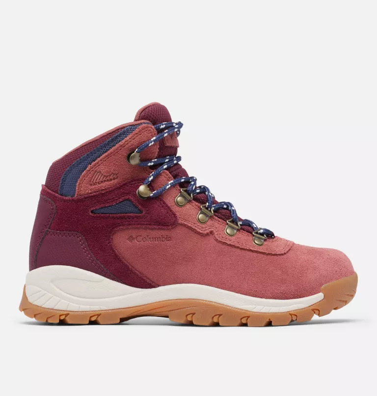 Women's Newton Ridge™ Plus Waterproof Amped Hiking Boot - Wide Beetroot,Deep Madeira