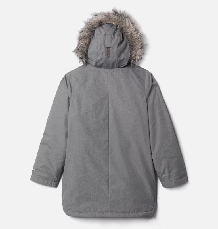 Girls' Suttle Mountain™ Long Insulated Jacket City Grey