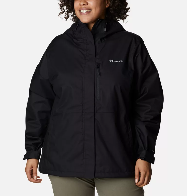 Women's Hikebound™ Rain Jacket - Plus Size Black