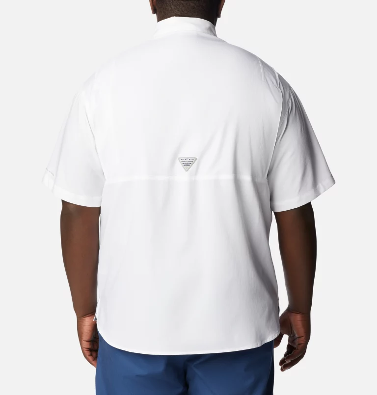Men's PFG Tamiami™ Short Sleeve Shirt - Big - Dallas Cowboys DC - White
