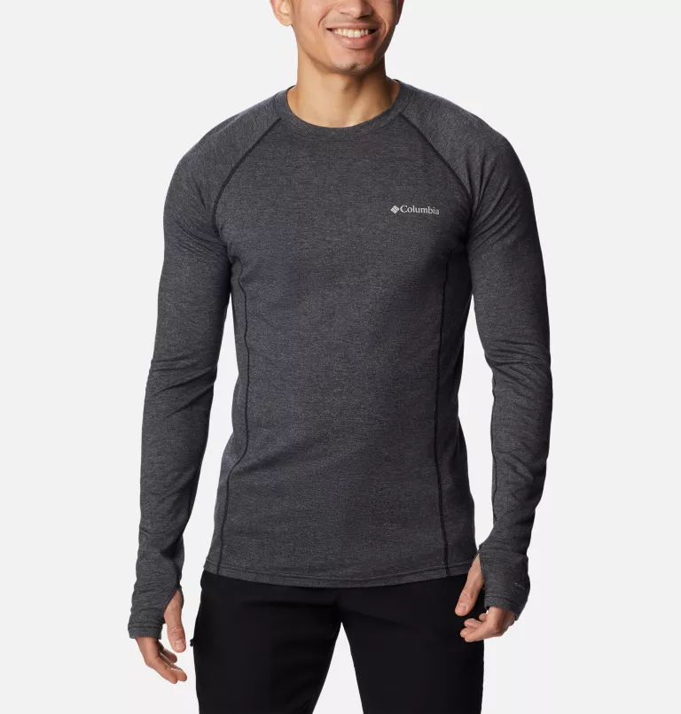 Men's Tunnel Springs™ Wool Crew Baselayer Shirt Black