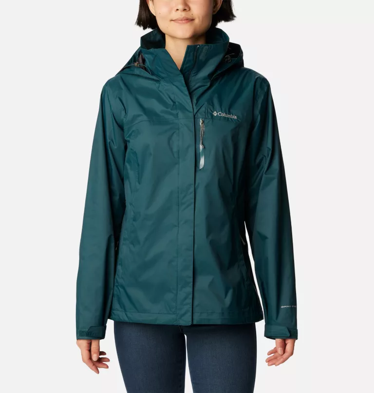 Women's Pouration™ Rain Jacket Night Wave