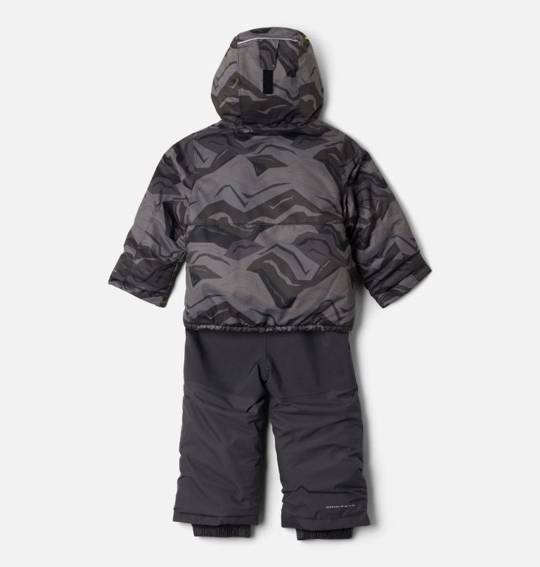 Toddler Buga™ Jacket & Bib Set Black Tectonic