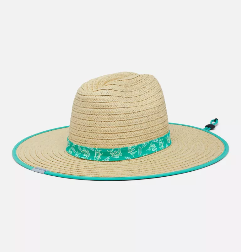 PFG Baha™ Straw Hat Circuit Triangler Print
