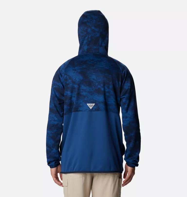 Men's PFG™ Super Terminal Fleece Hoodie Carbon PFG Camo,Carbon