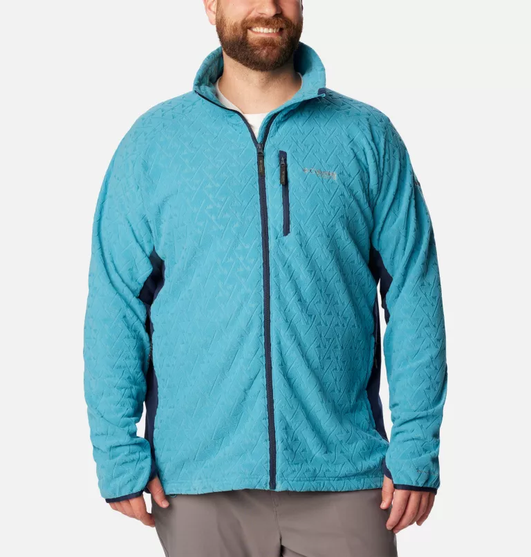 Men's Titan Pass™ 3.0 Full Zip Fleece Jacket - Big Shasta,Collegiate Navy