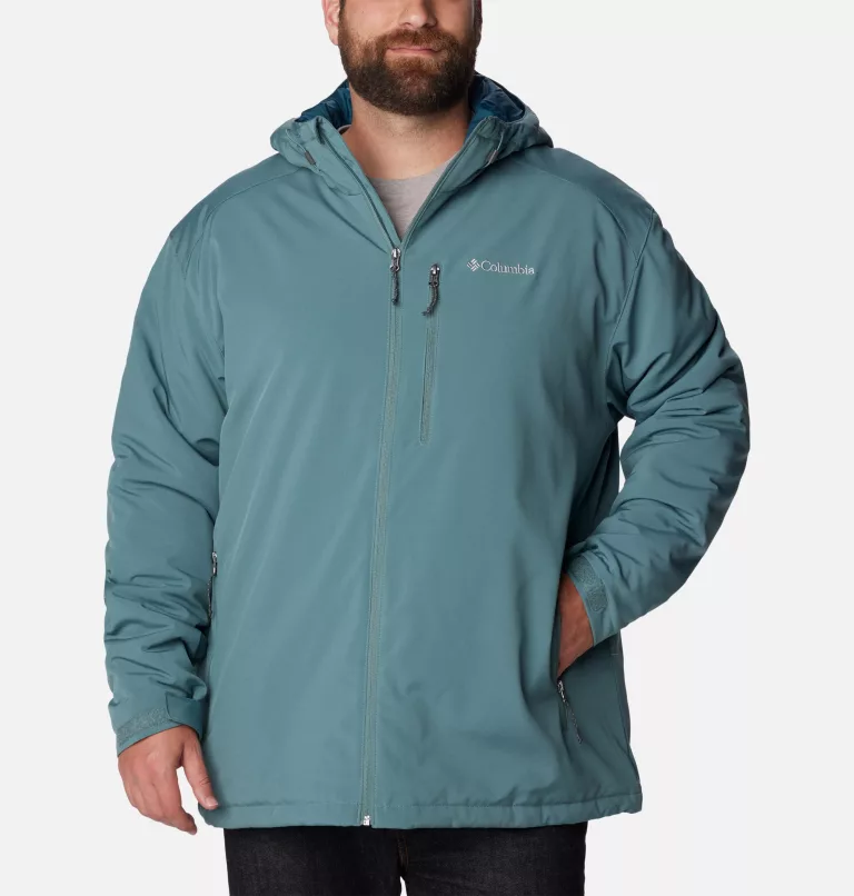 Men's Gate Racer Softshell Hooded Jacket - Big Metal