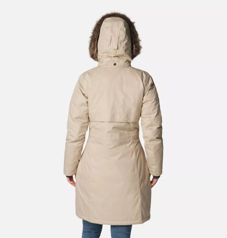 Women's Apres Arson™ Winter Long Down Jacket Ancient Fossil