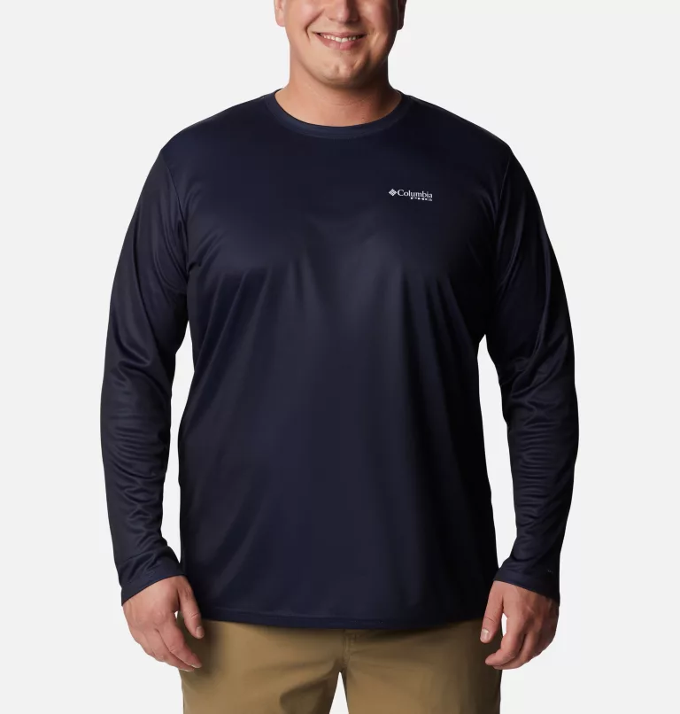 Men's PHG Terminal Shot™ Game Flag Long Sleeve Shirt - Big Black,Graphite Game Flag