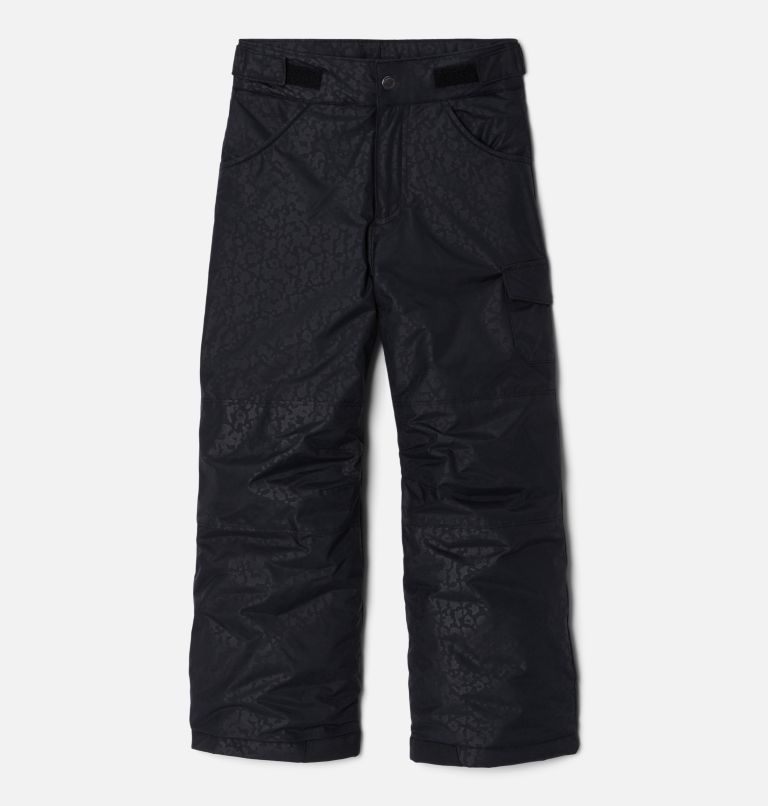 Girls' Starchaser Peak™ Insulated Ski Pants Black Posies Embossed