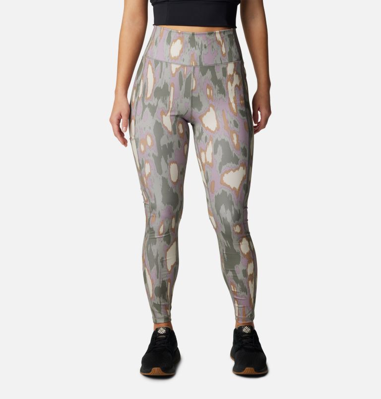 Women's PHG Tough Shot™ Camo Leggings Stone Green PHG Reflections Camo