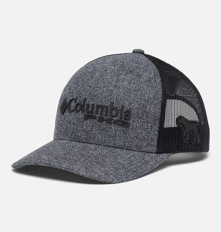 PHG Logo™ Mesh Snap Back - High Crown Charcoal Heather,Dog