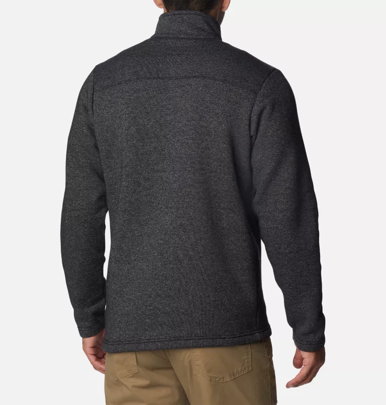 Men's Great Hart Mountain™ III Half Zip - Tall Black Heather