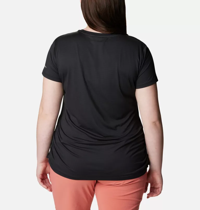 Women's Leslie Falls™ Short Sleeve Shirt - Plus Size Black