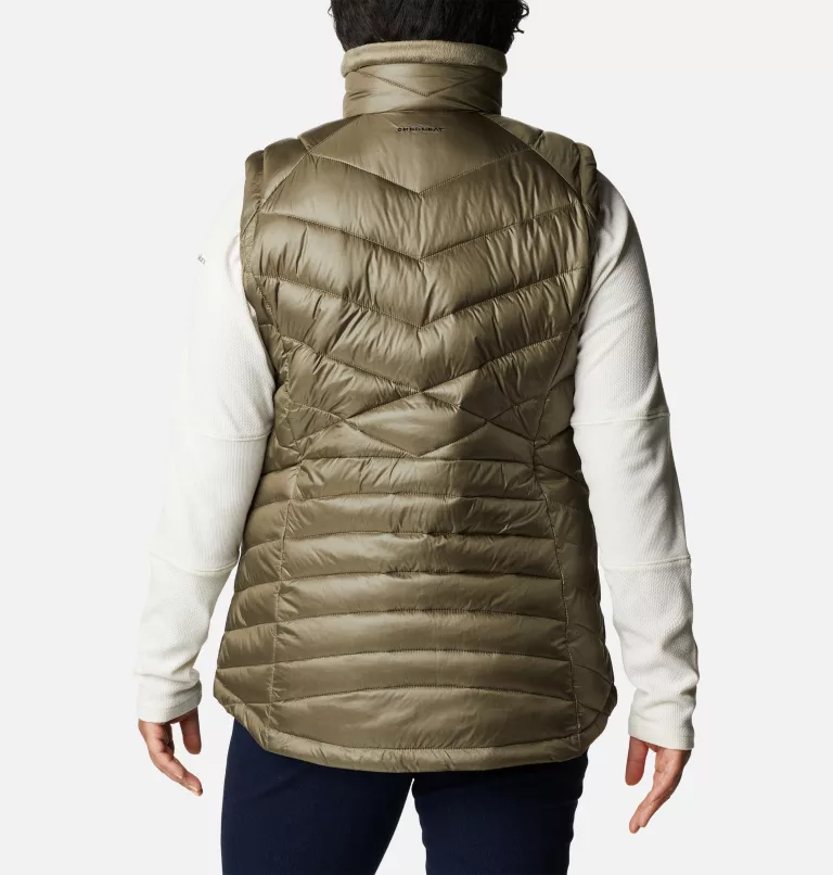 Women's Joy Peak™ Insulated Vest - Plus Size Stone Green