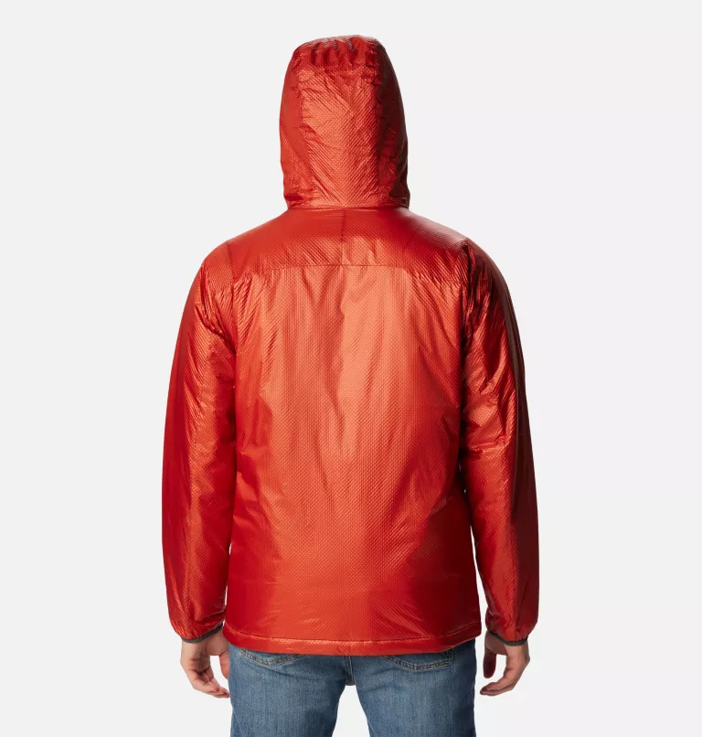 Men's Arch Rock™ Double Wall Elite™ Hooded Jacket - Tall Warp Red