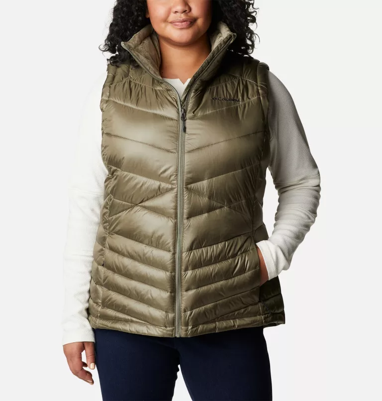 Women's Joy Peak™ Insulated Vest - Plus Size Stone Green