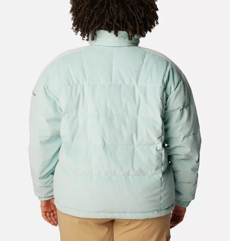 Women's Corduroy Ruby Falls™ Novelty Jacket - Plus Size Aqua Haze Corduroy